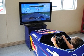 Full Cockpit Race Car Simulator