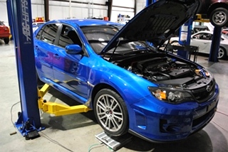 Subaru STI Corner Balancing and Alignment