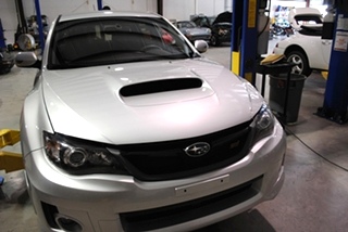 Subaru STI Corner Balancing and Alignment