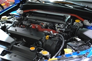 Subaru STI Corner Balancing and Alignment